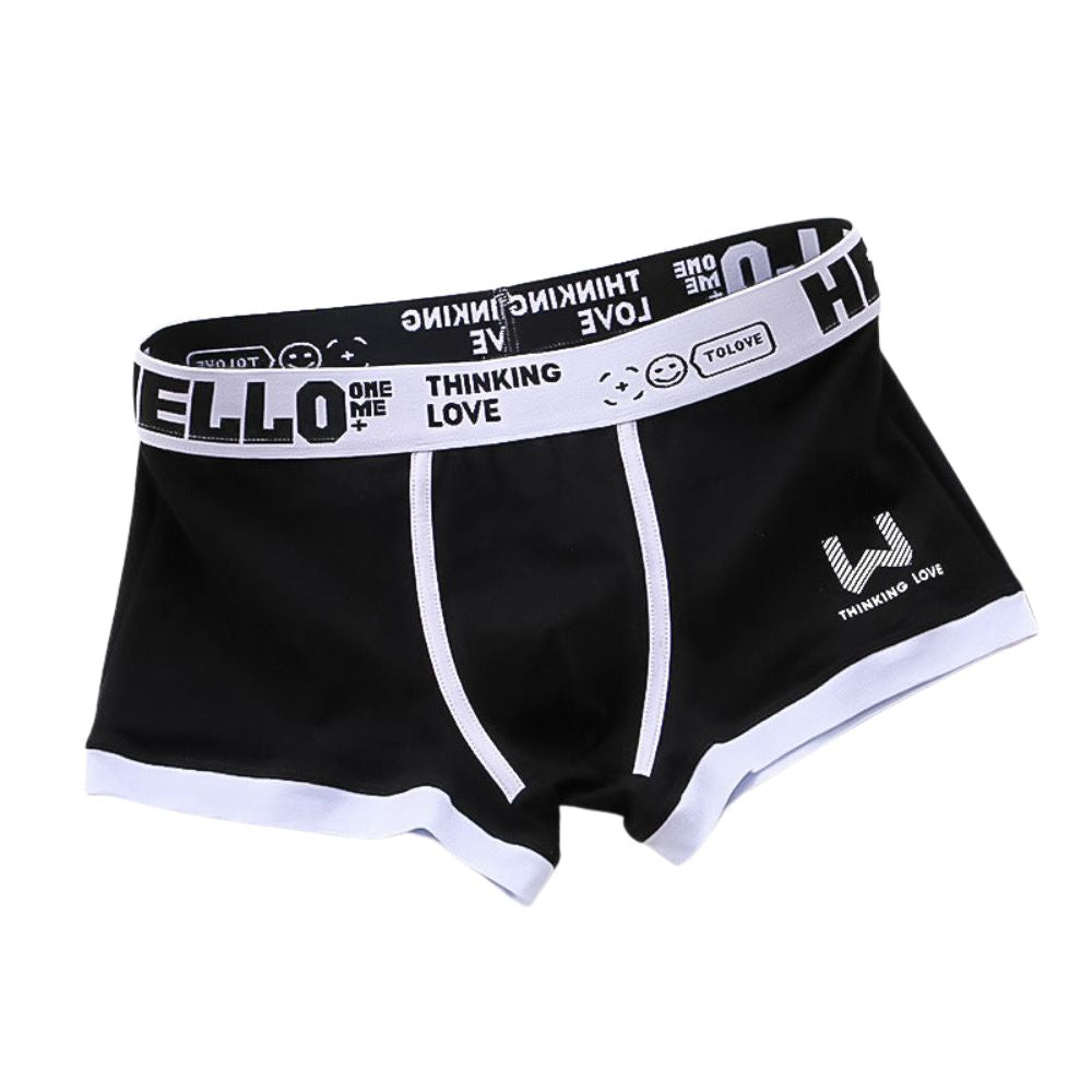 Zoom sur la texture douce du tissu coton haut de gamme des boxers MonsieurYou.