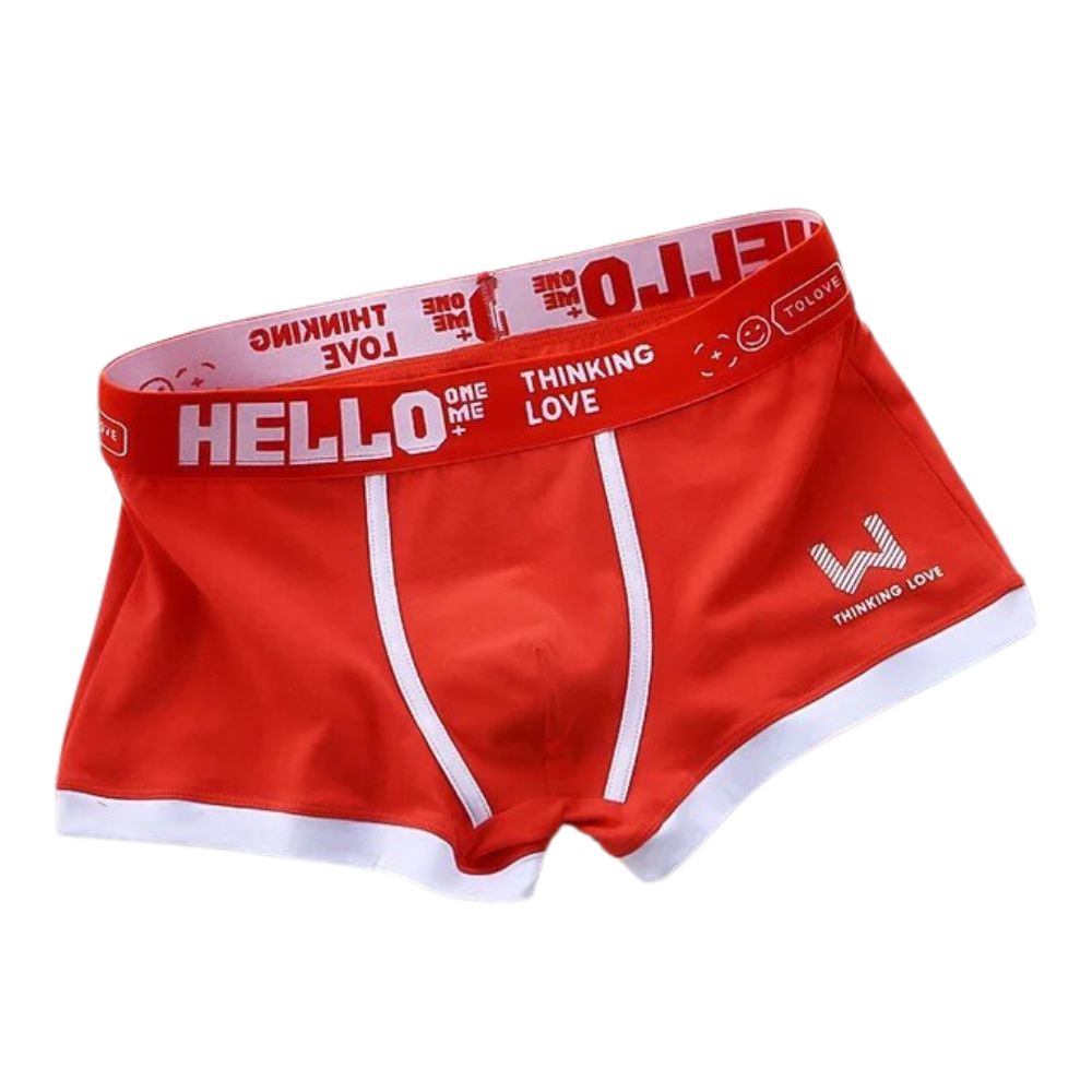 Sportif portant le boxer MonsieurYou, soutien sans restriction de mouvement.