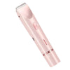 Rasoir électrique rose pour femme, design élégant et efficacité maximale